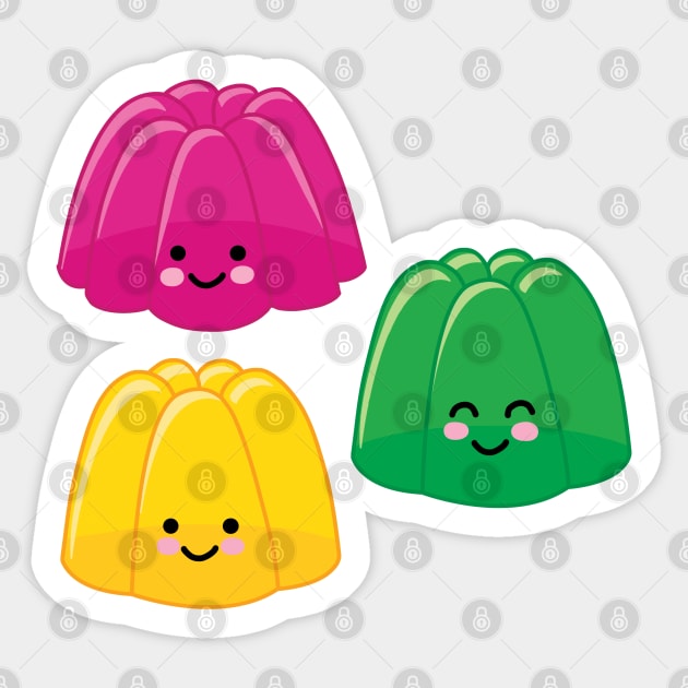 Fruit Jelly Jelly Sticker TeePublic